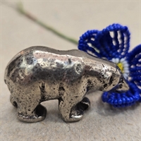  lille-metal-bjoern-tin-pewter-fine-detaljer-gammel-figur